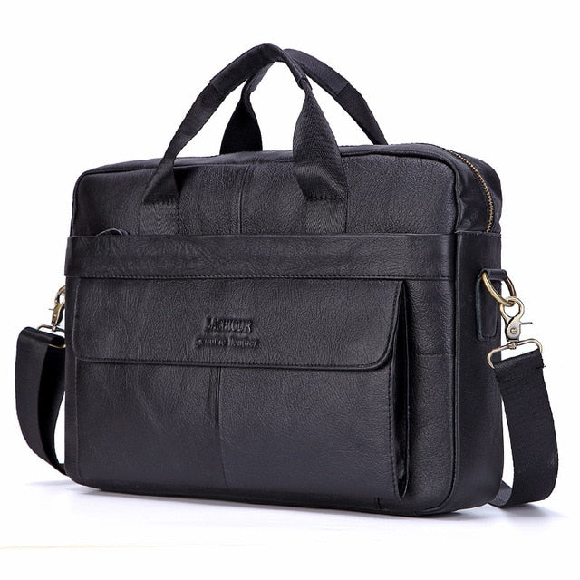 Casual Leather Shoulder Bag - Cleevs