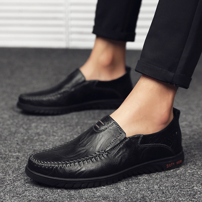 Genuine Slip on Formal Shoes - Cleevs