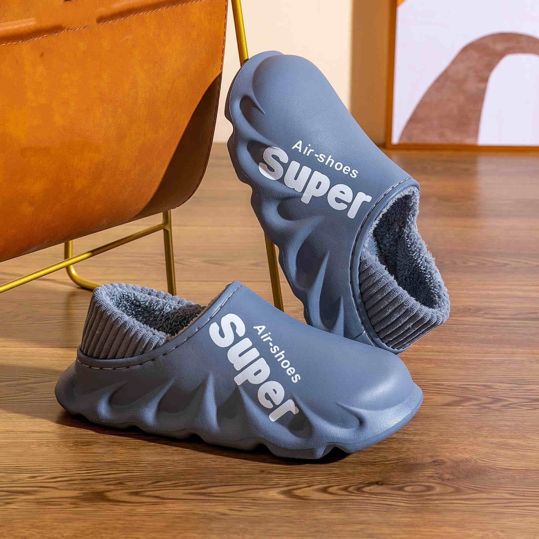 Warm Non-Slip Slippers - Cleevs