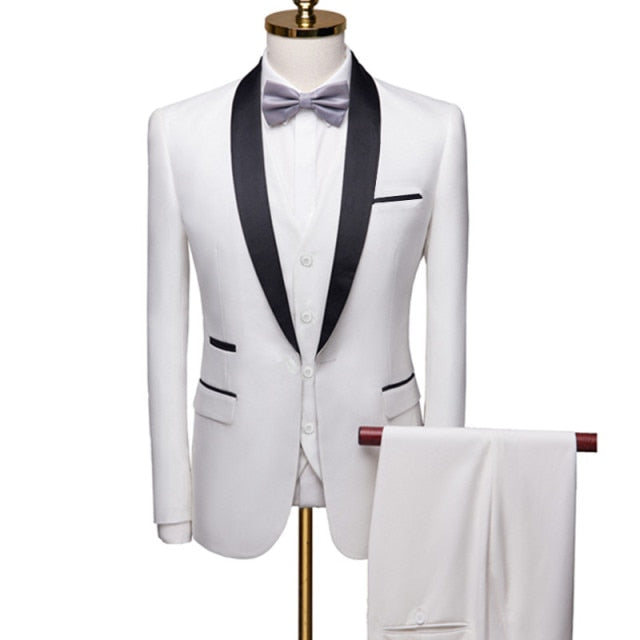 Fashion Slim Fit Suit - Cleevs